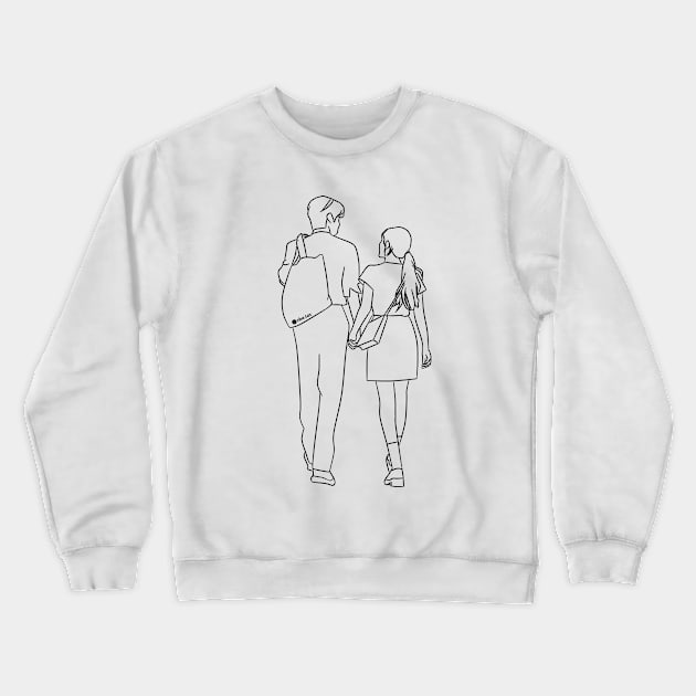 Hidden Love Chinese Drama Crewneck Sweatshirt by kart-box